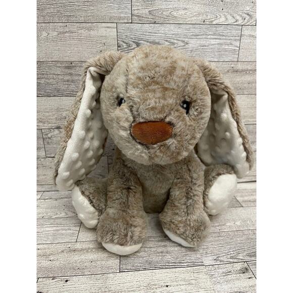 Spark Create Imagine Plush Bunny Rabbit Brown Jingles Crinkle Feet Baby 10” - Picture 1 of 8